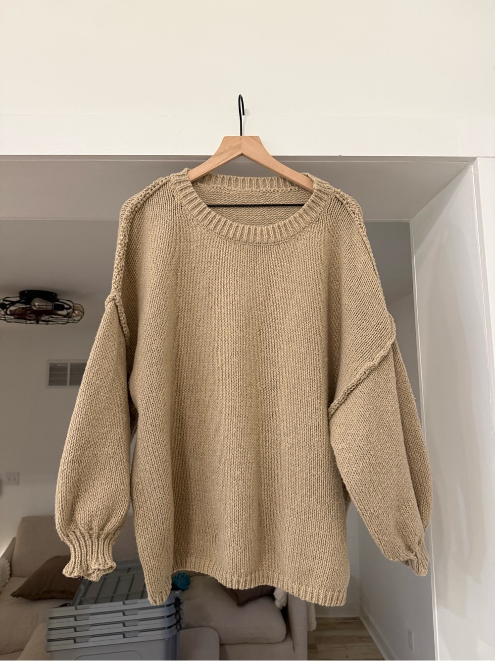 Oversized Knit Sweater - Picture 4 of 5